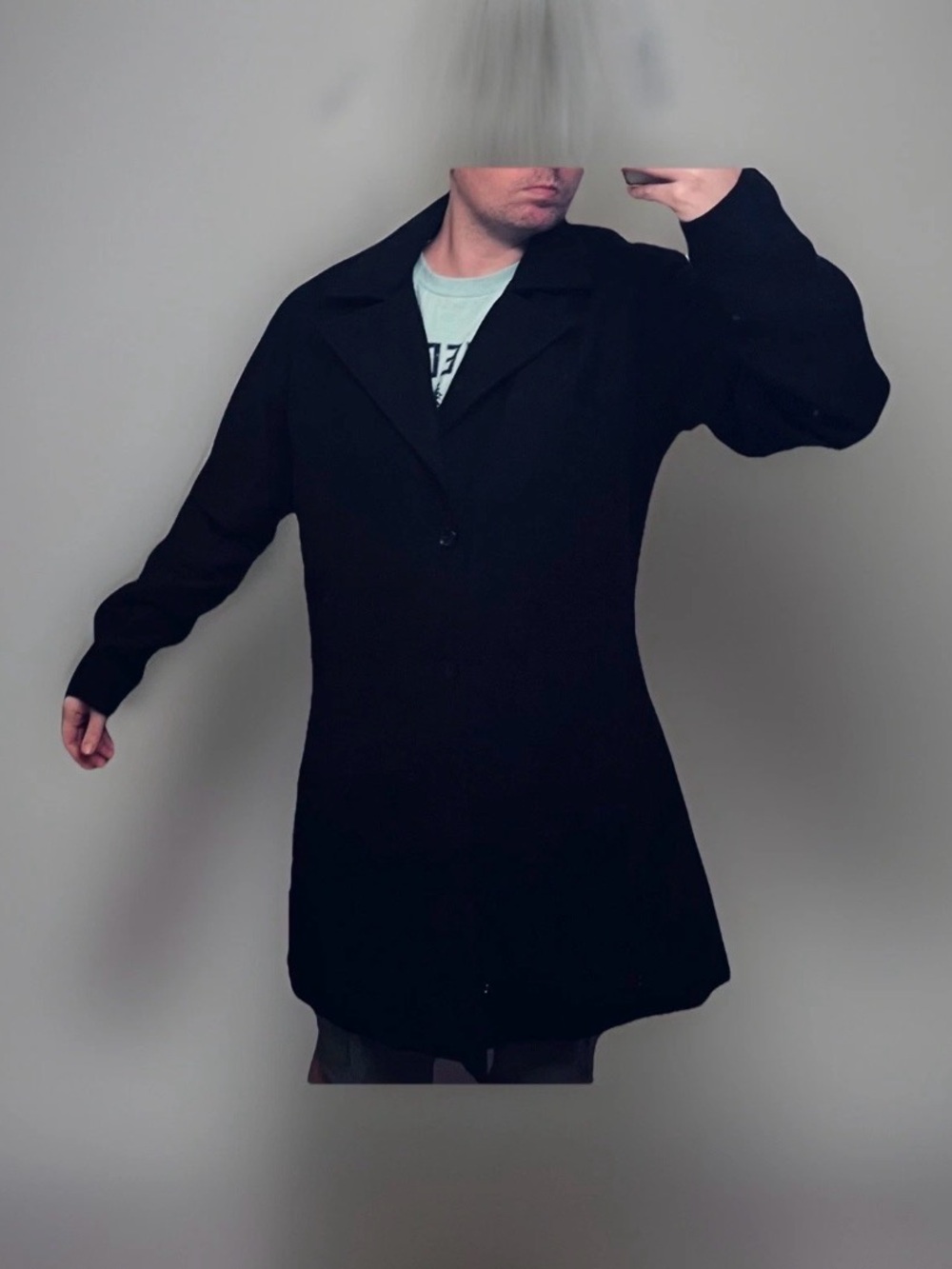 UnBranded Wool Trench Coat Slim Fit (Medium) NWT